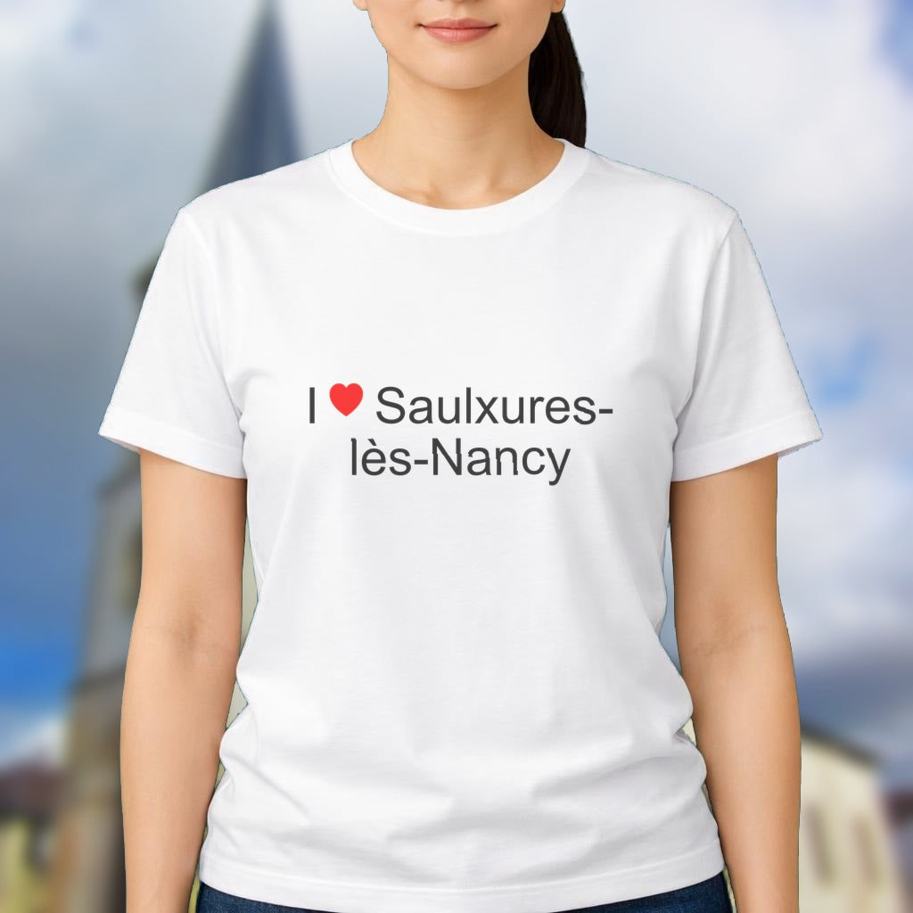 T-shirt I love saulxures-lès-nancy