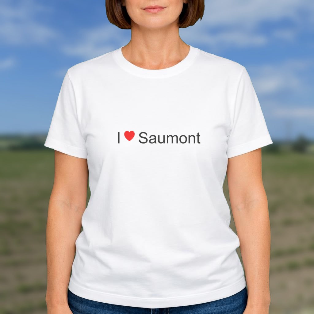 T-shirt I love saumont