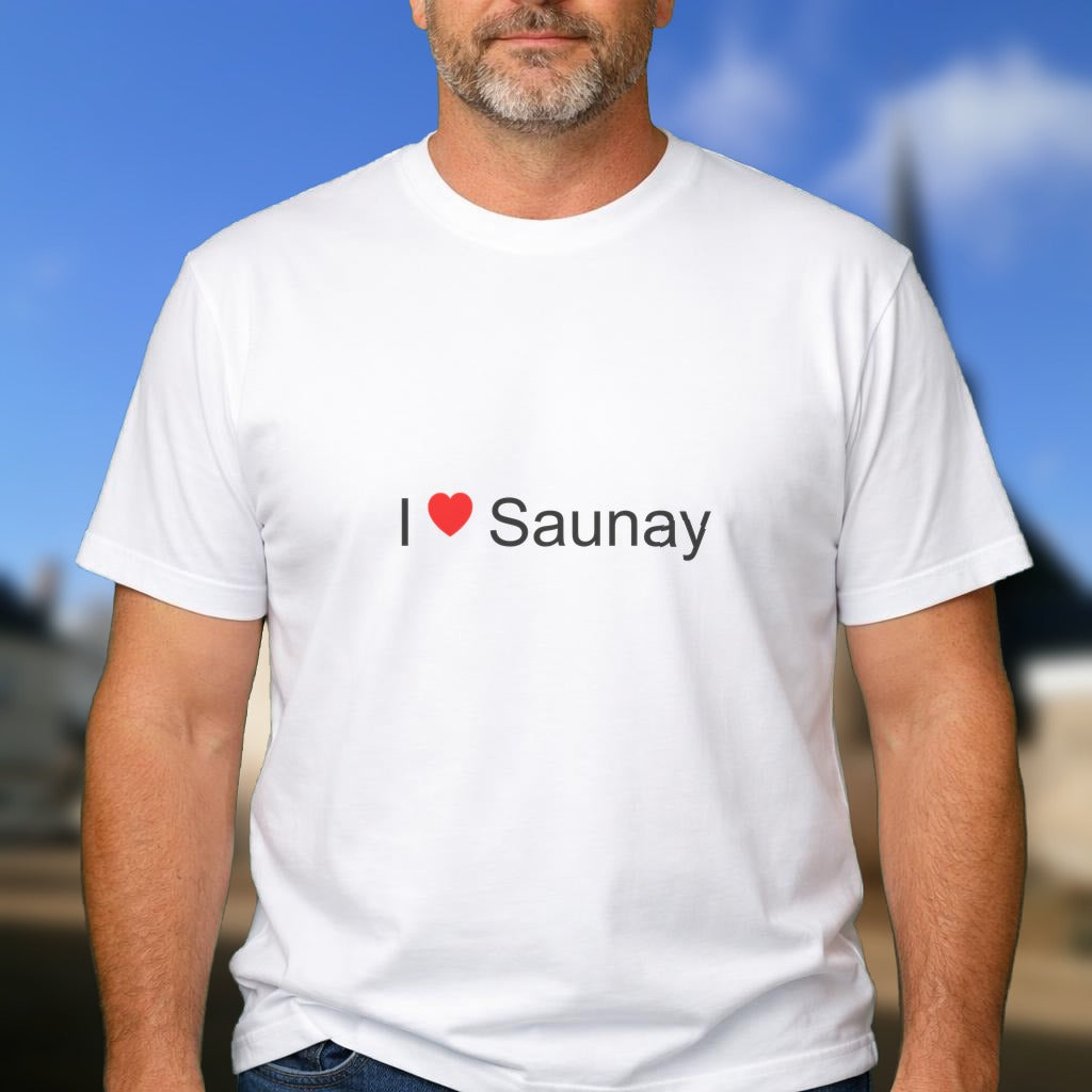 T-shirt I love saunay