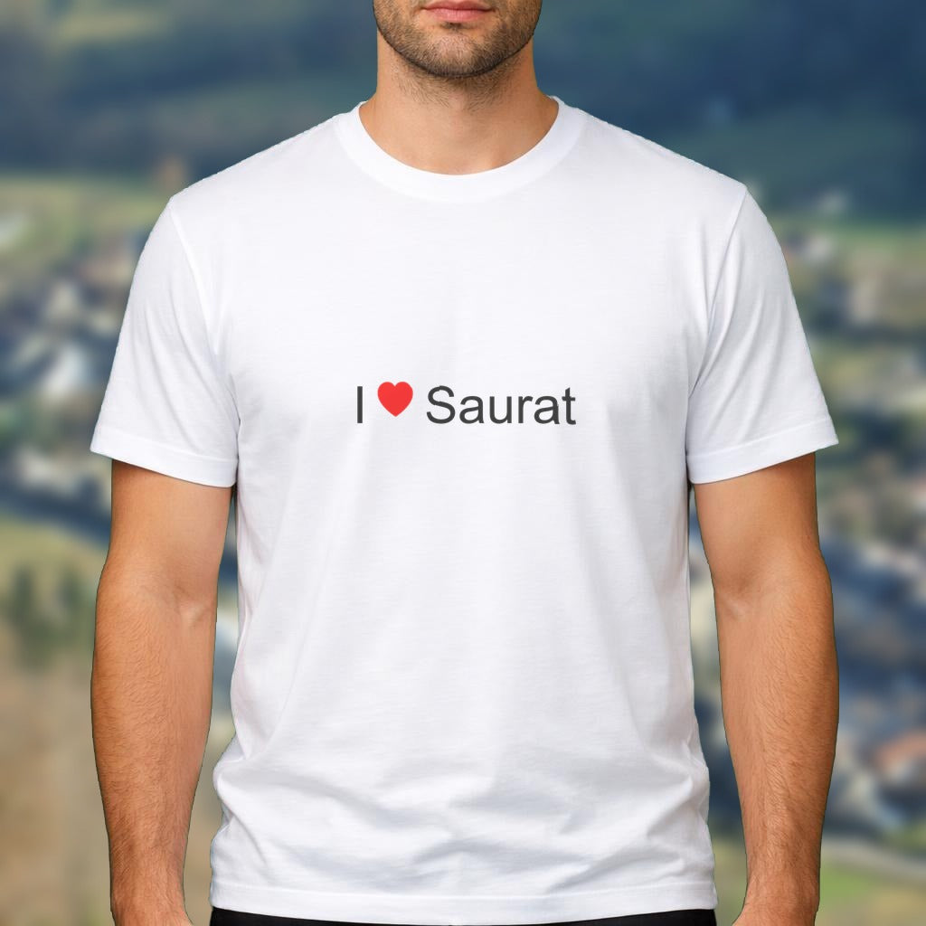 T-shirt I love saurat