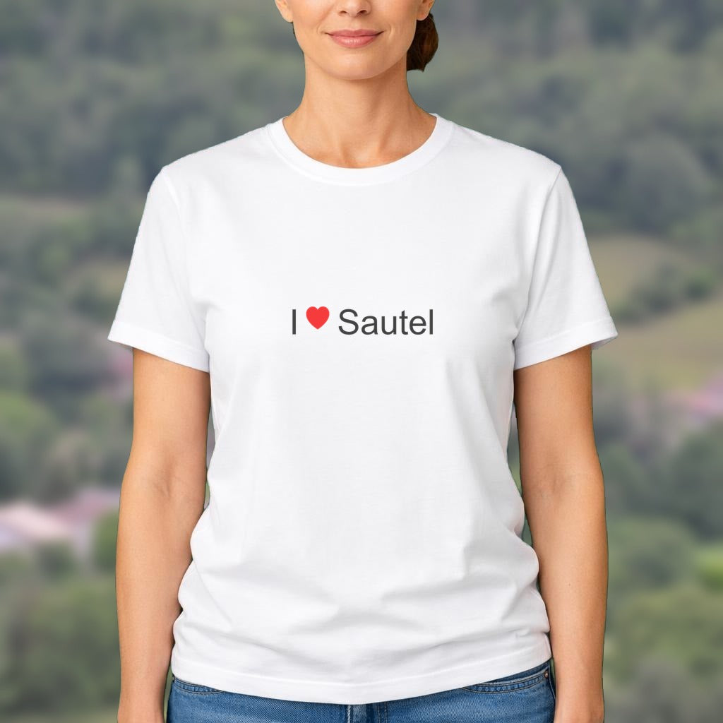 T-shirt I love sautel