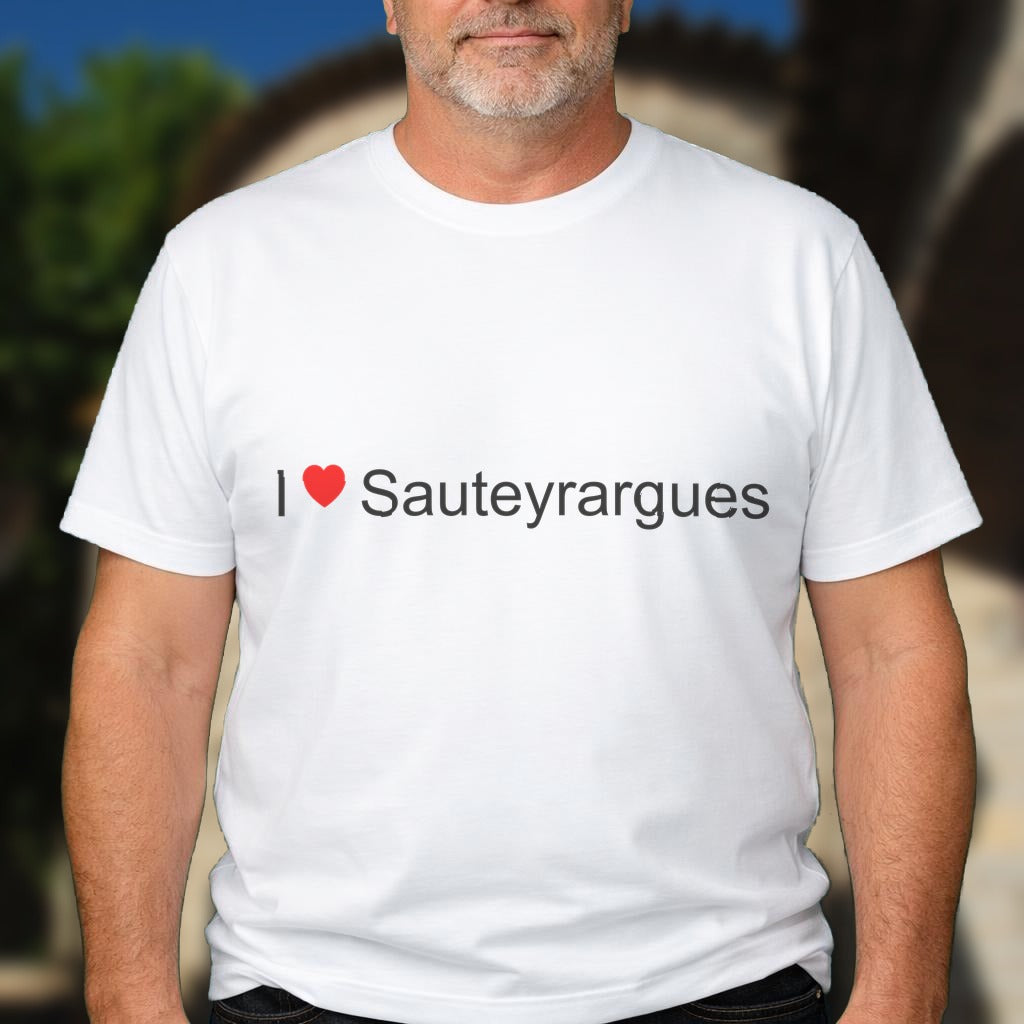 T-shirt I love sauteyrargues