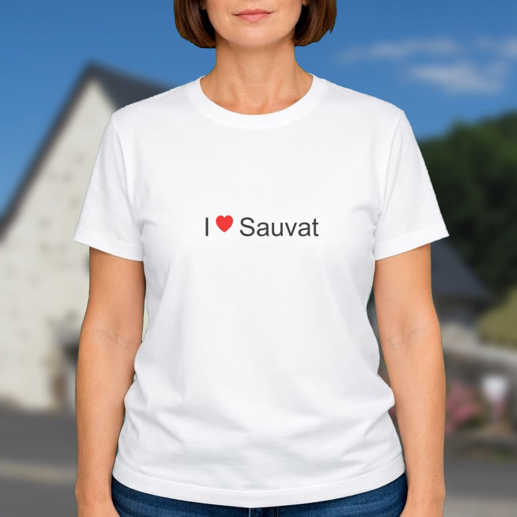 T-shirt I love sauvat