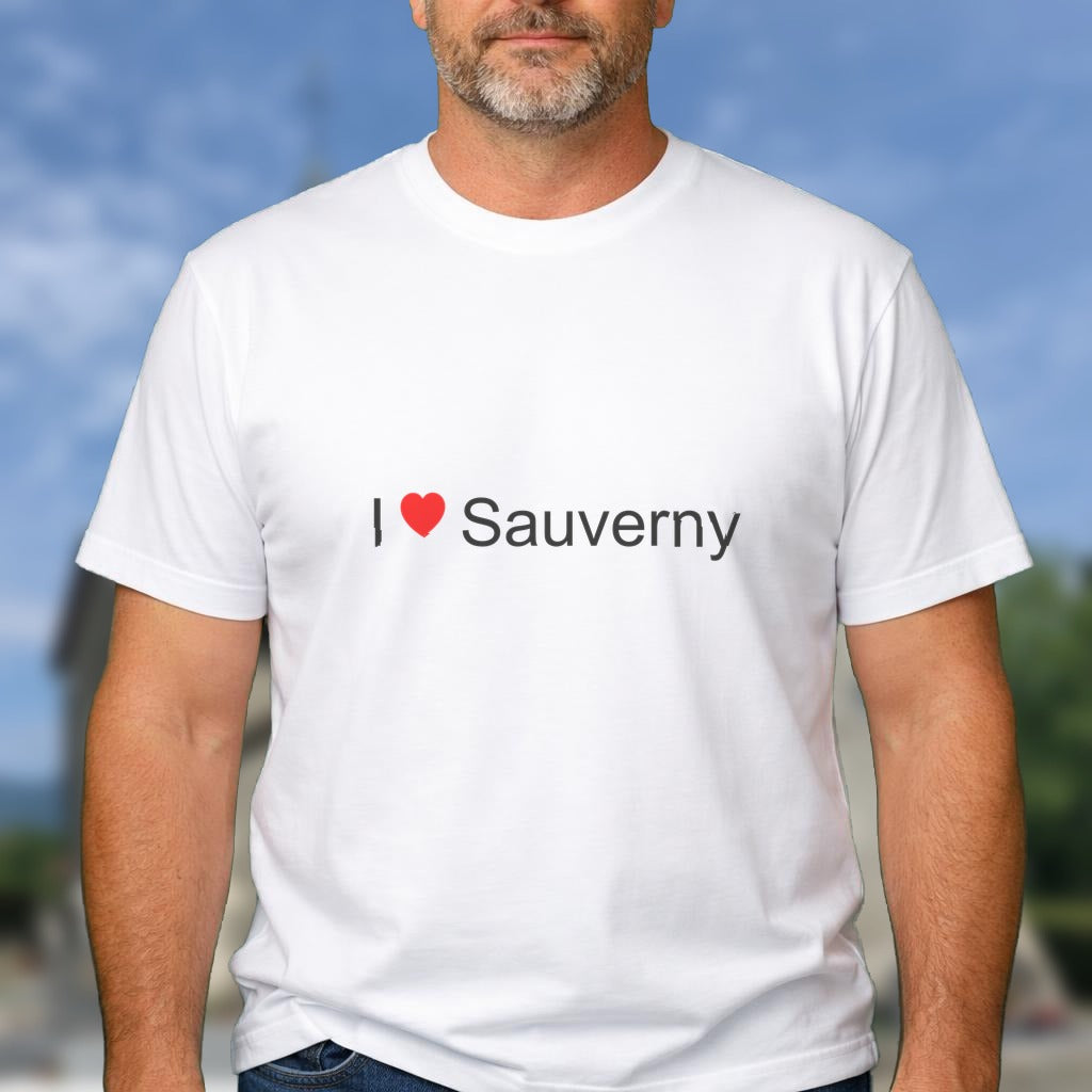 T-shirt I love sauverny