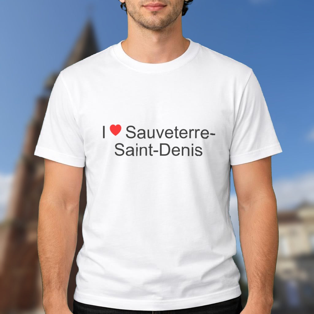 T-shirt I love sauveterre-saint-denis