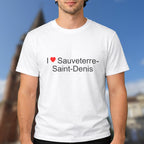 T-shirt I love sauveterre-saint-denis
