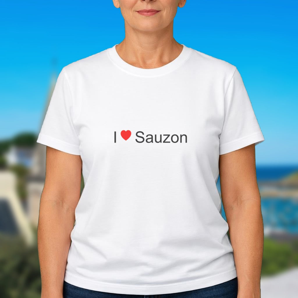 T-shirt I love sauzon
