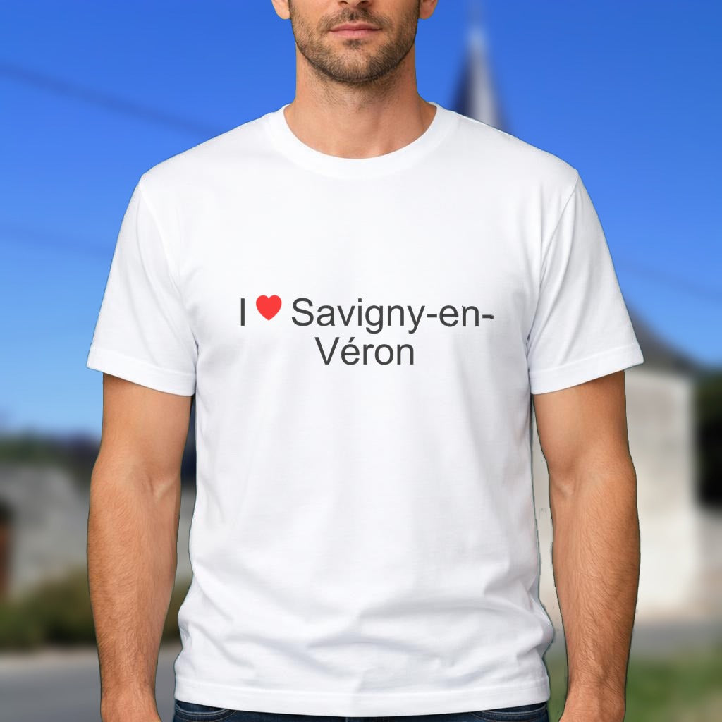 T-shirt I love savigny-en-véron