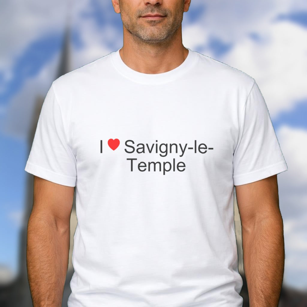 T-shirt I love savigny-le-temple