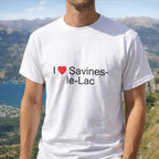 T-shirt I love savines-le-lac