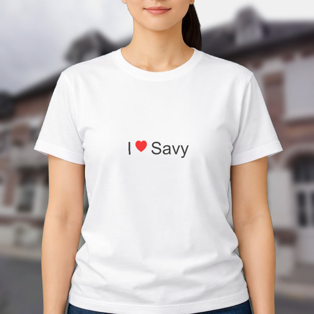 T-shirt I love savy