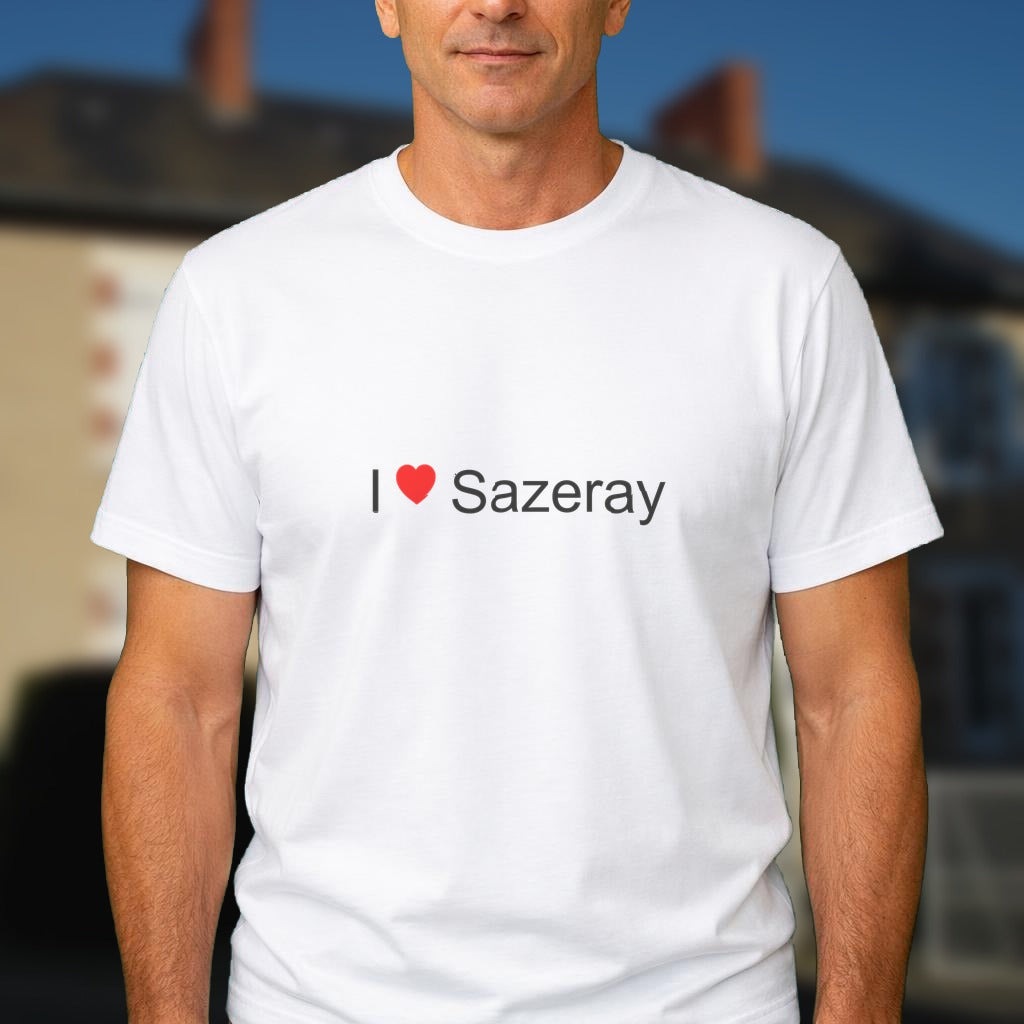 T-shirt I love sazeray