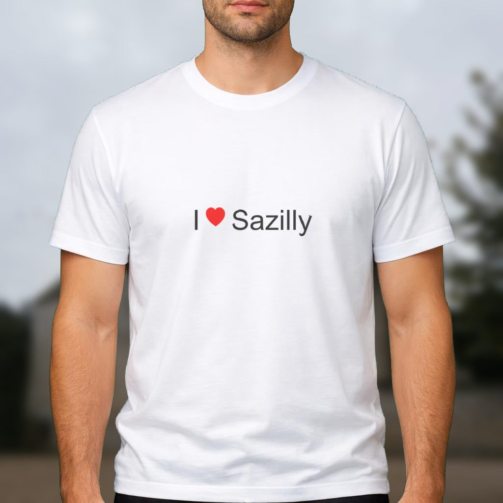 T-shirt I love sazilly
