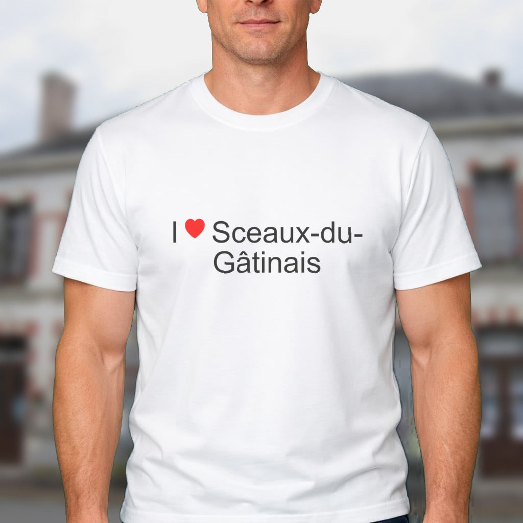 T-shirt I love sceaux-du-gâtinais