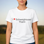 T-shirt I love schweighouse-thann