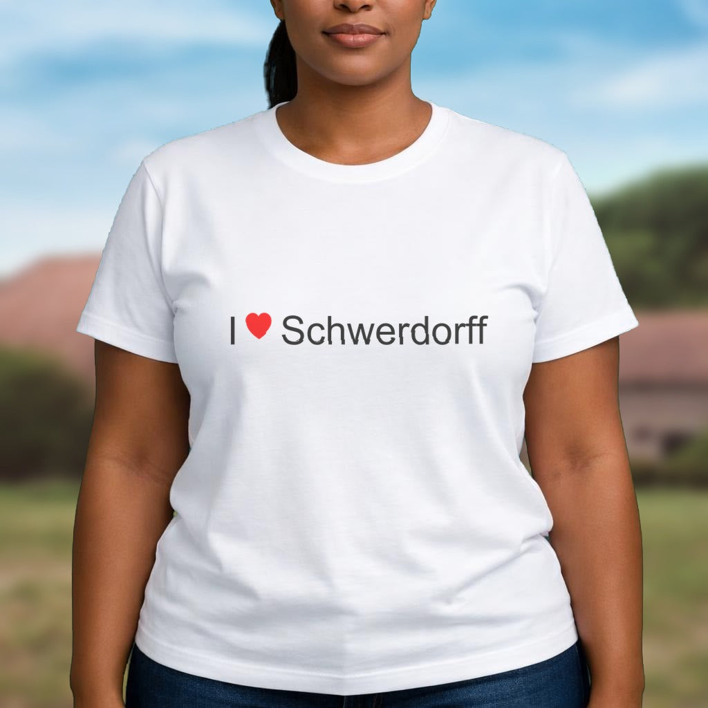 T-shirt I love schwerdorff