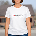 T-shirt I love schwoben