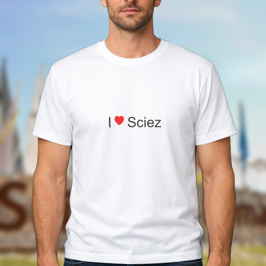 T-shirt I love sciez