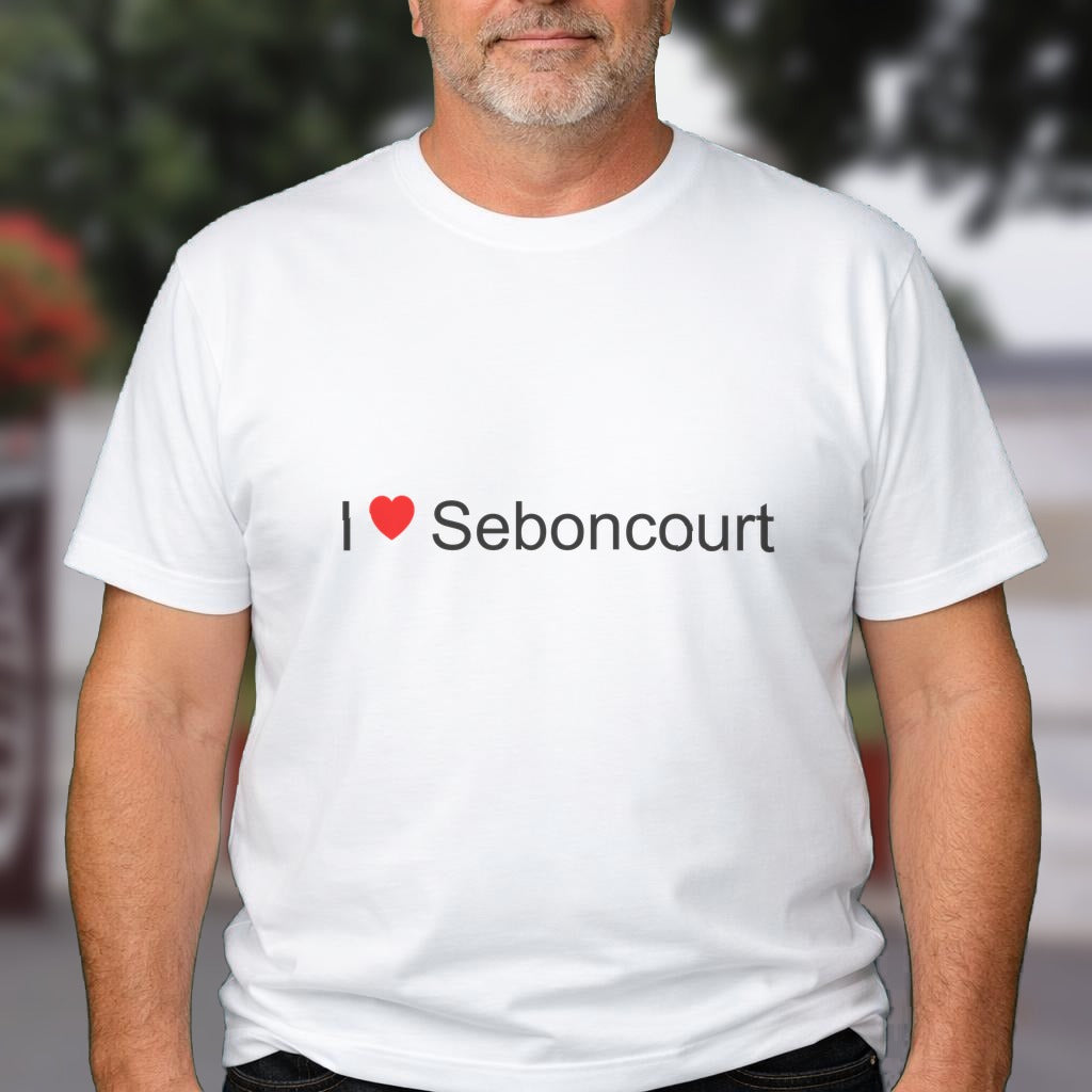 T-shirt I love seboncourt
