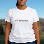 T-shirt I love sédeilhac