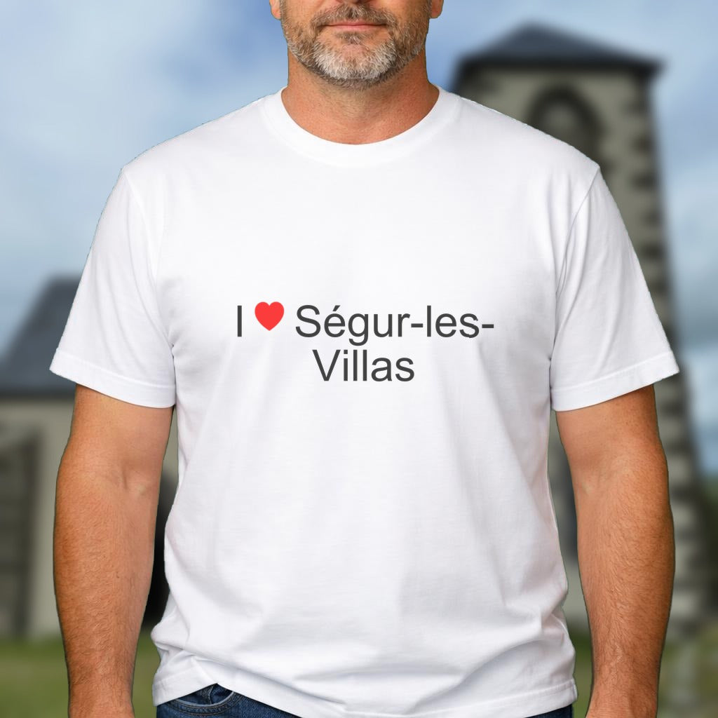 T-shirt I love ségur-les-villas