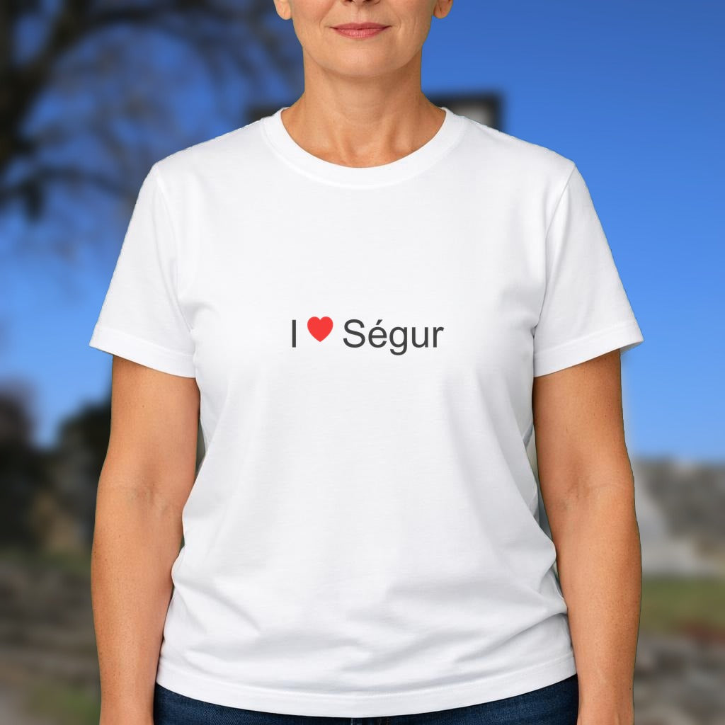 T-shirt I love ségur