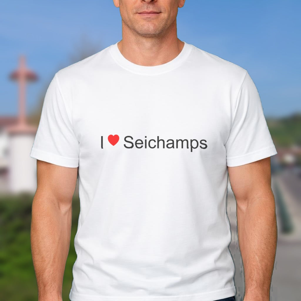 T-shirt I love seichamps