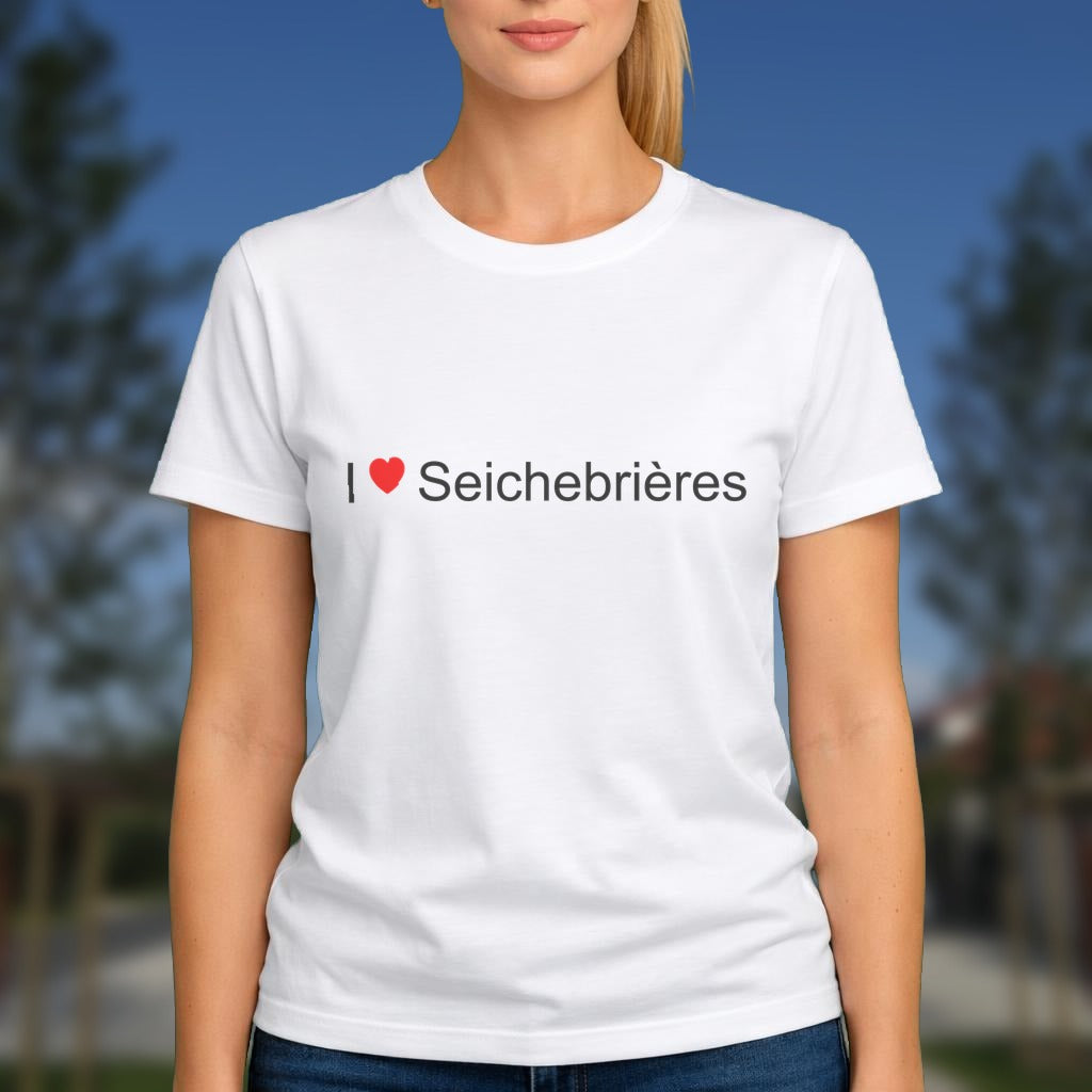 T-shirt I love seichebrières