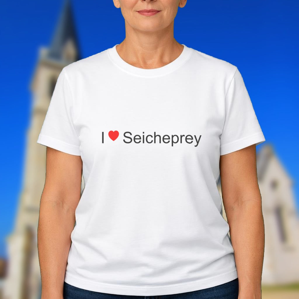 T-shirt I love seicheprey