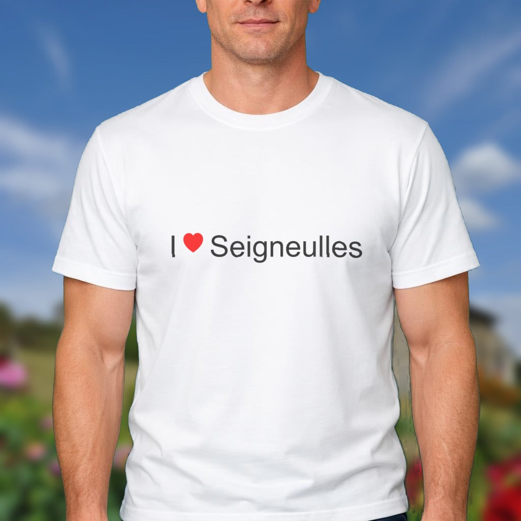 T-shirt I love seigneulles
