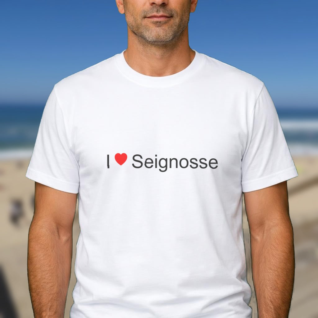 T-shirt I love seignosse
