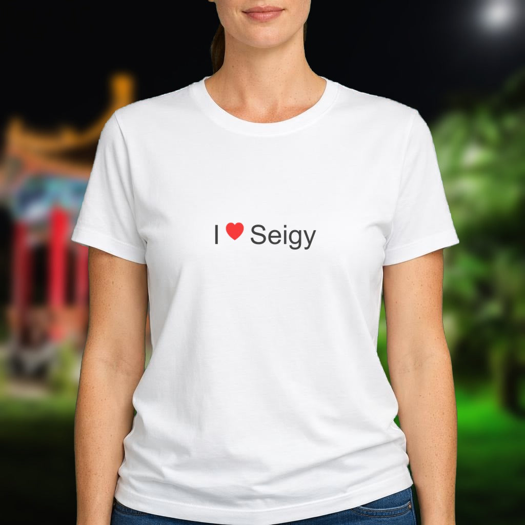 T-shirt I love seigy