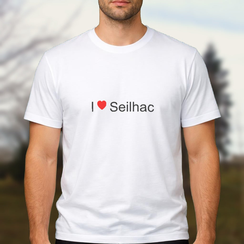 T-shirt I love seilhac