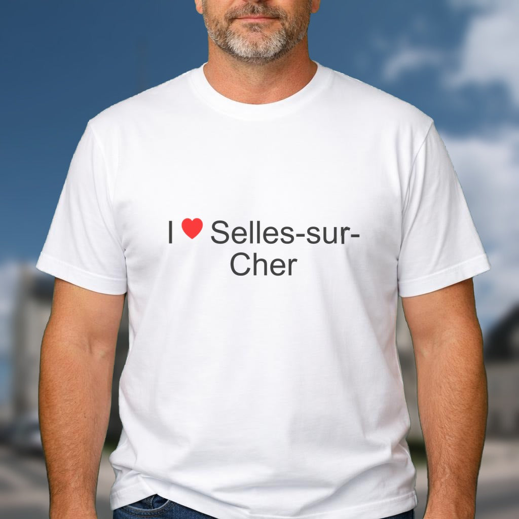 T-shirt I love selles-sur-cher