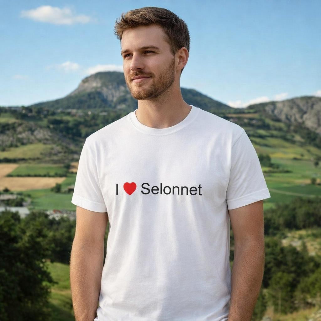 T-shirt I love selonnet