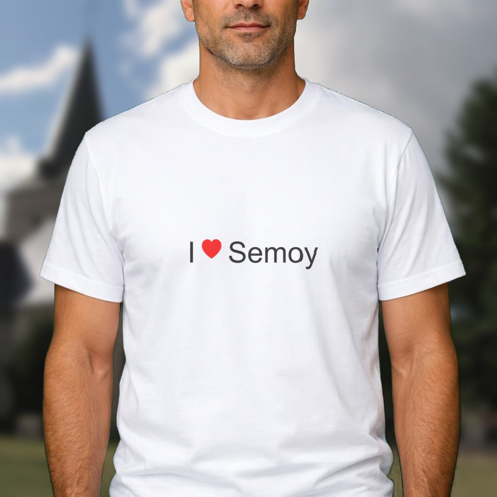 T-shirt I love semoy