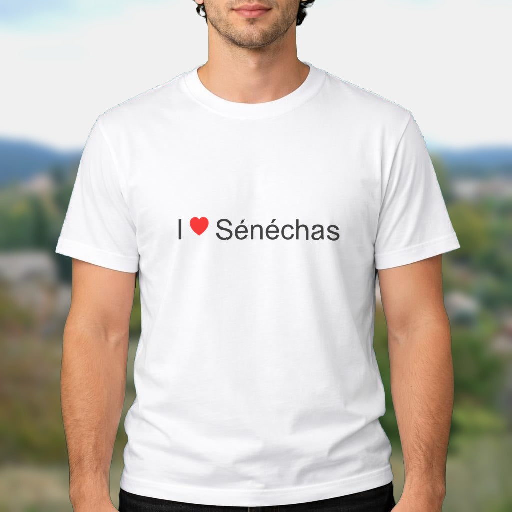 T-shirt I love sénéchas