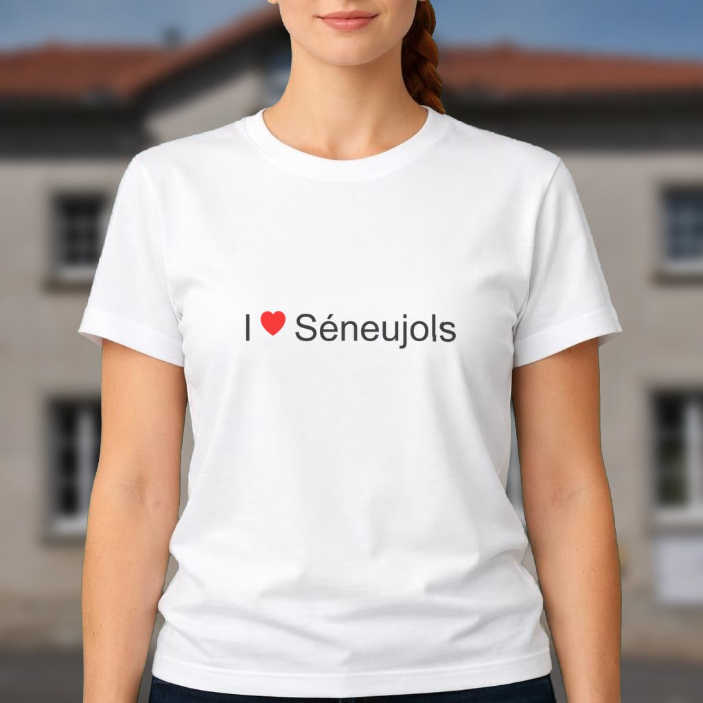 T-shirt I love séneujols