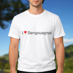 T-shirt I love sengouagnet