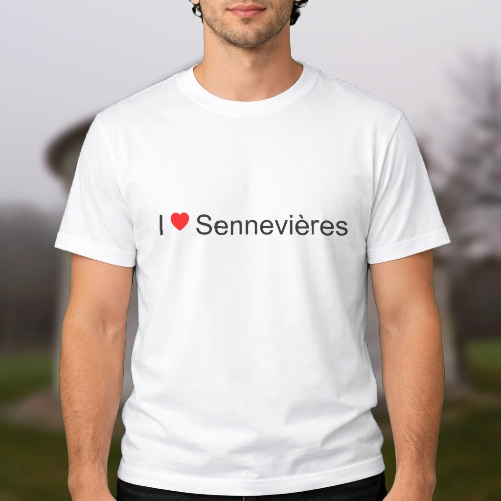 T-shirt I love sennevières