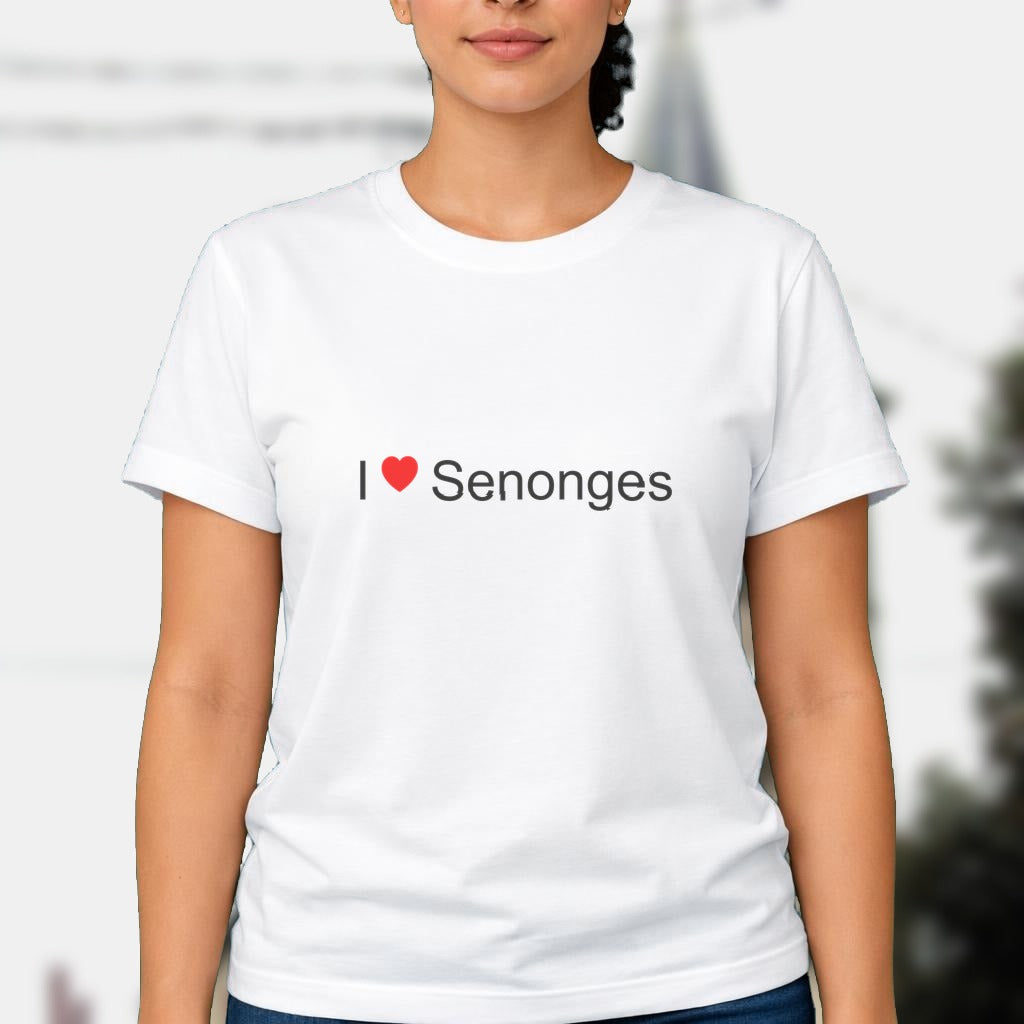T-shirt I love senonges
