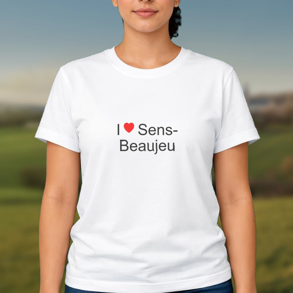 T-shirt I love sens-beaujeu