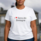 T-shirt I love sens-de-bretagne