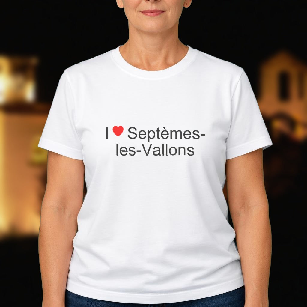 T-shirt I love septèmes-les-vallons