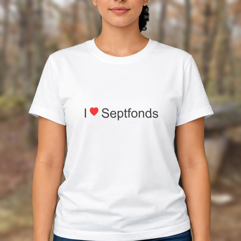 T-shirt I love septfonds