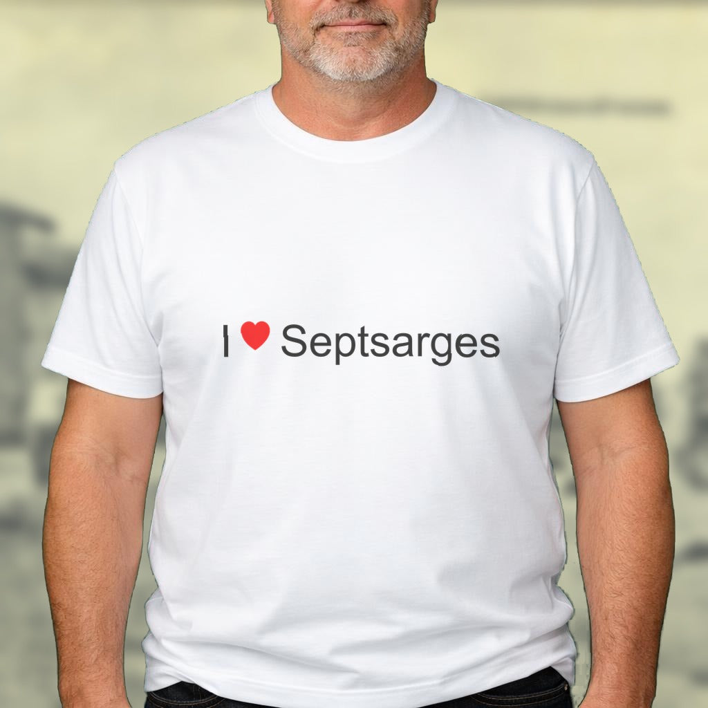 T-shirt I love septsarges