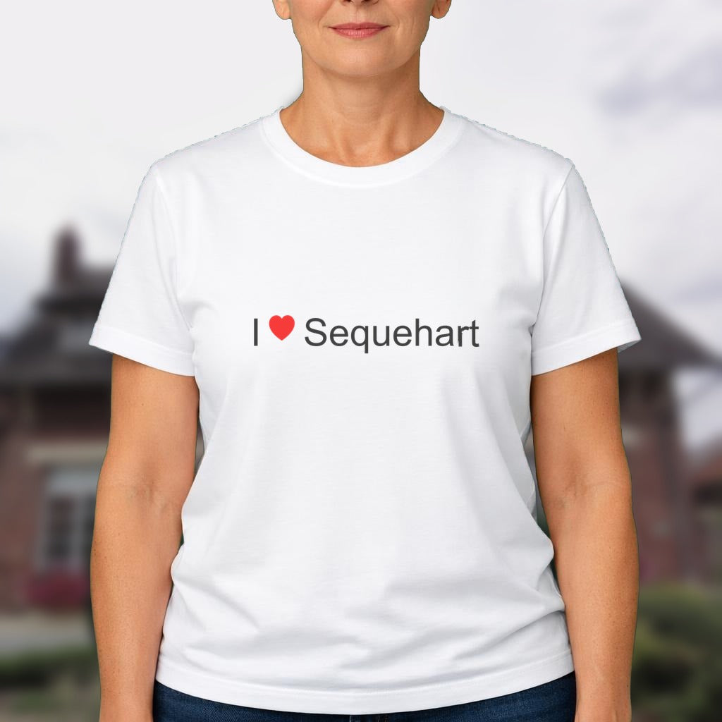 T-shirt I love sequehart