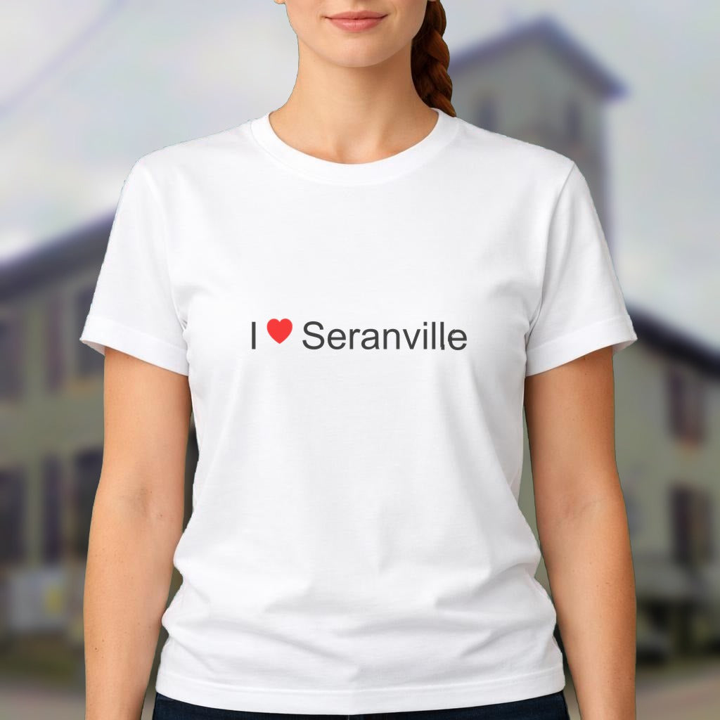 T-shirt I love seranville