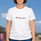 T-shirt I love sercœur
