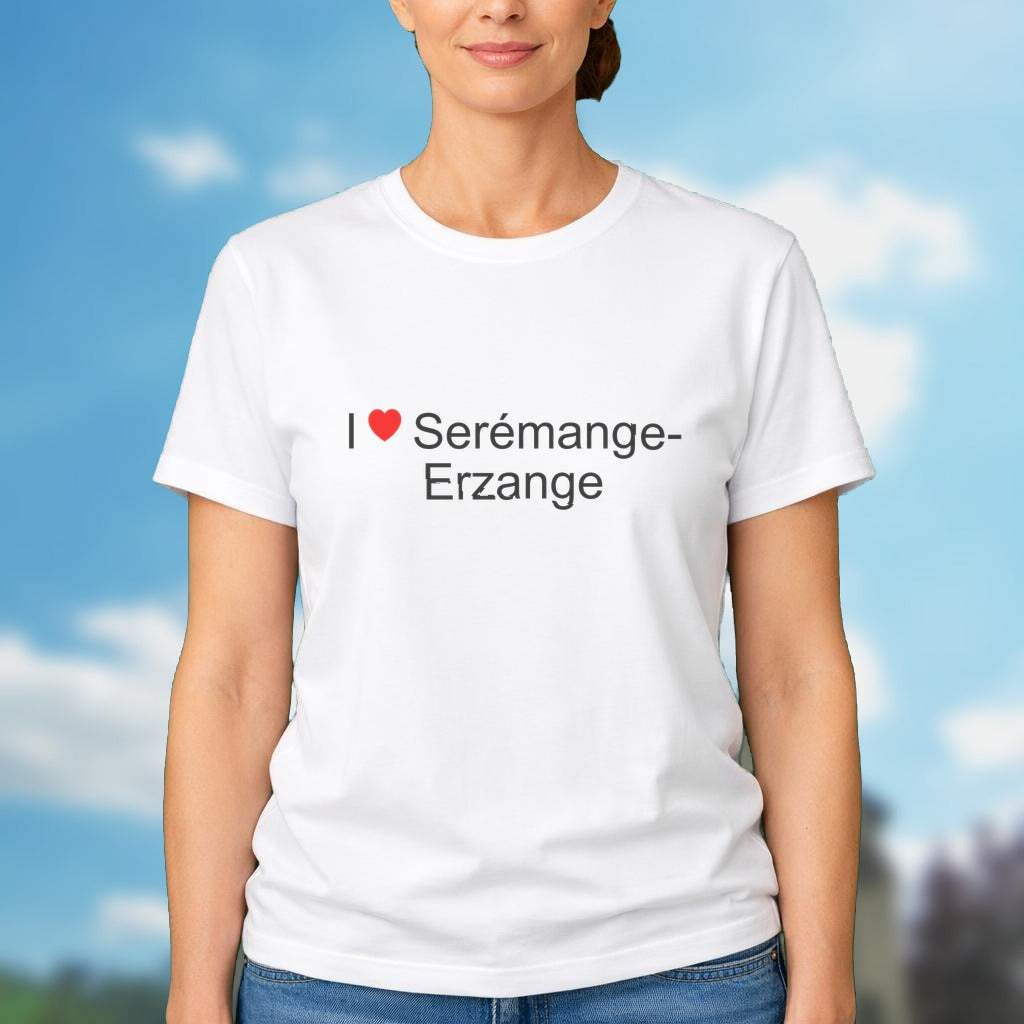 T-shirt I love serémange-erzange